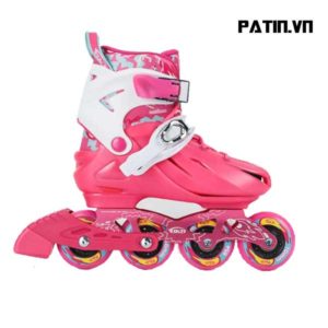Giày Patin Trẻ Em Flying Eagle BKB K8 Màu Hồng