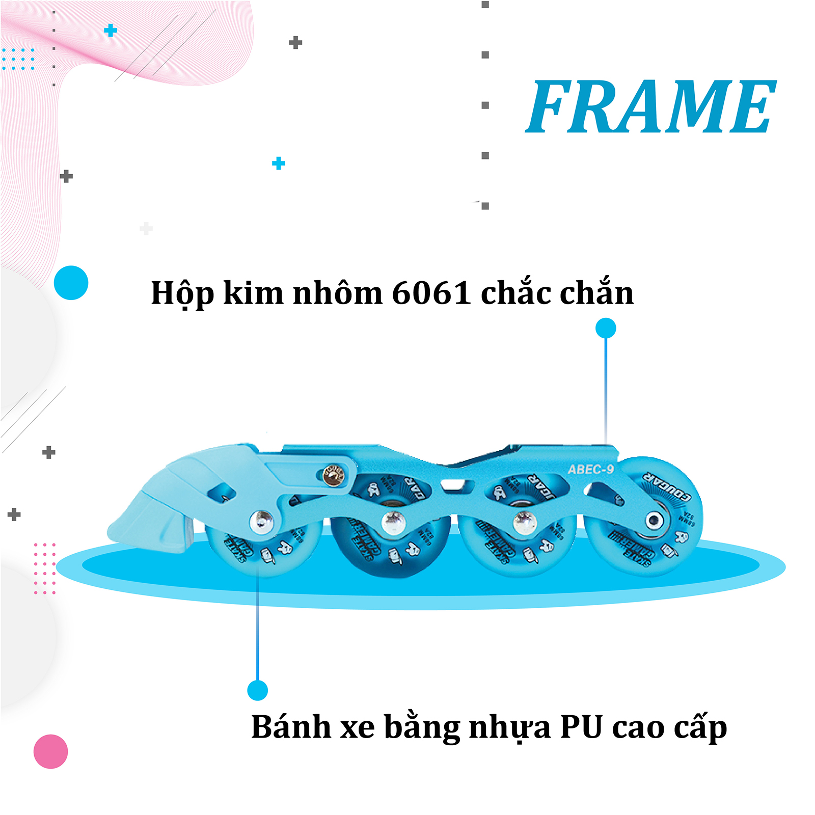 Giày Patin Trẻ Em Cougar MZS 313