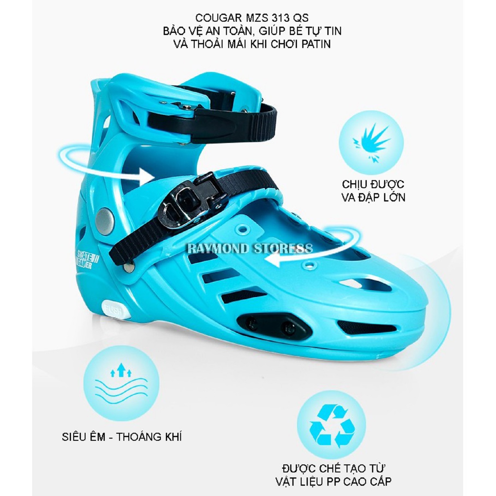 Giày Patin Trẻ Em Cougar MZS 313