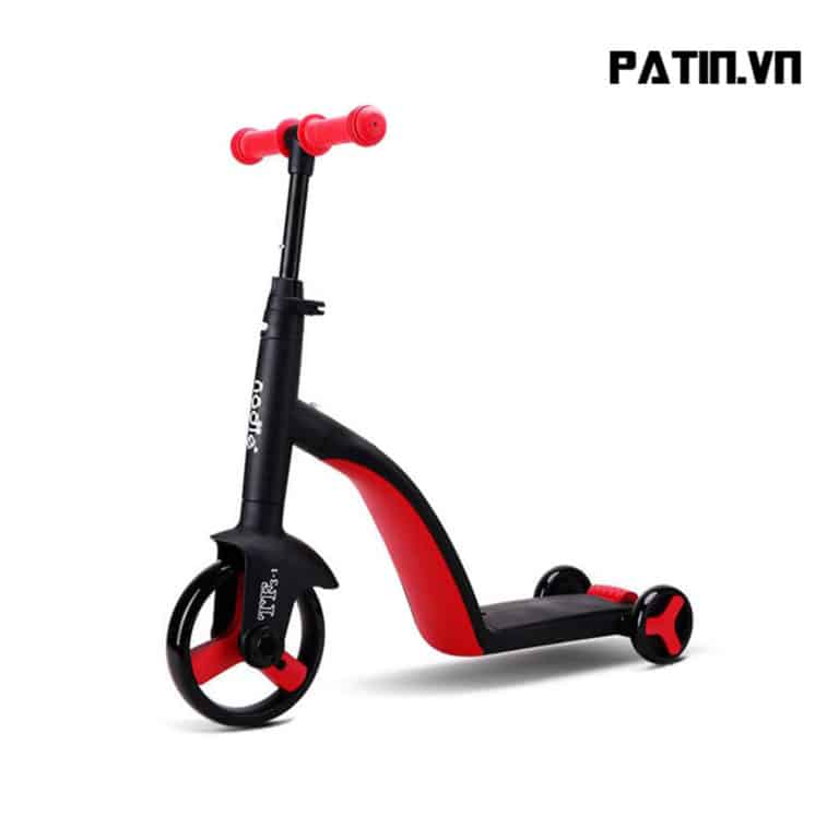 Xe trượt scooter trẻ em 3in1 nhiều màu cho bé 1,5 đến 5 tuổi