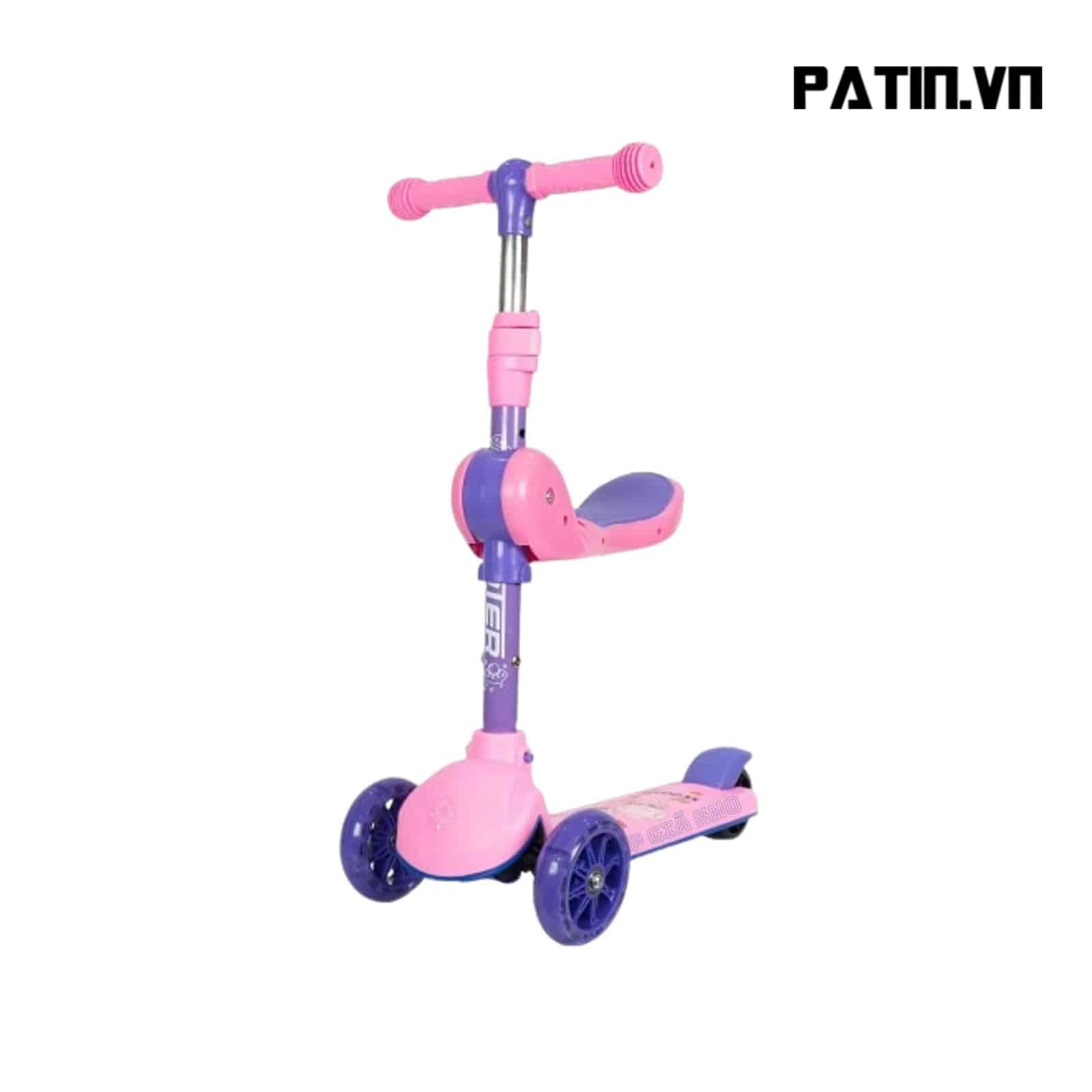 Xe Trượt Scooter 902 3 Màu Xanh/ Hồng/ Cam