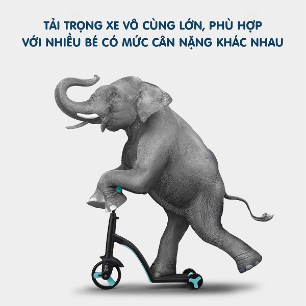 Xe Trượt Scooter Trẻ Em 3in1