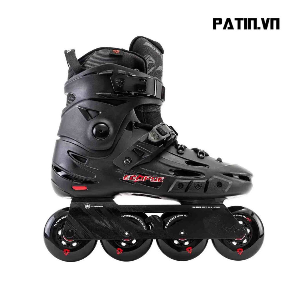 4 Giày patin Flying Eagle F5S+ Eclipse 2 Màu Đen/ Hồng