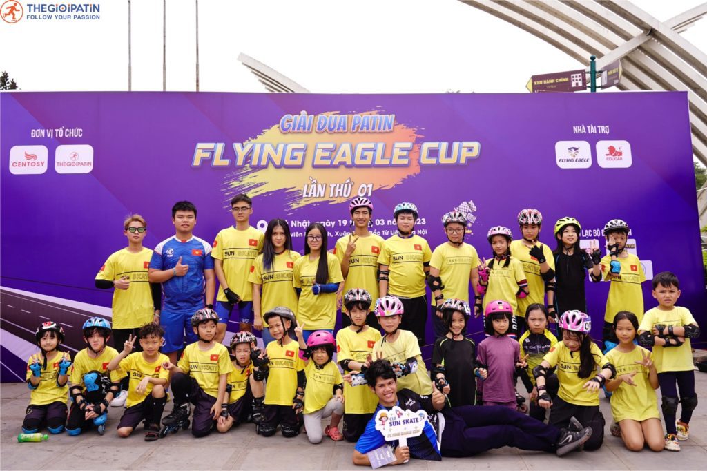 giày patin Flying Eagle của nước nào