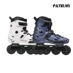 Giày patin Flying Eagle F6S Falcon Pro nổi bật với 2 màu Trắng/ Xanh Than