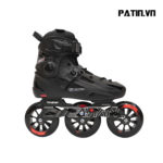 Giày patin Flying Eagle AVIAN T100 – Đen Đỏ Hiệu suất 3 bánh 110mm dành cho người chơi chuyên nghiệp