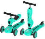 Xe Scooter A02 – Niềm Vui Nhân Đôi Cùng Con Lớn Khôn Mỗi Ngày