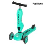 Xe Scooter A02 – Niềm Vui Nhân Đôi Cùng Con Lớn Khôn Mỗi Ngày
